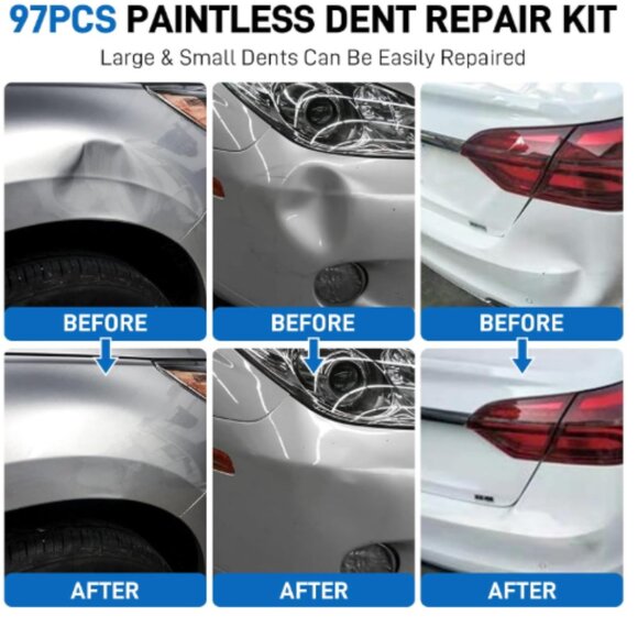 Car Dent Puller Kit 97 Pcs - Picture 2 of 9